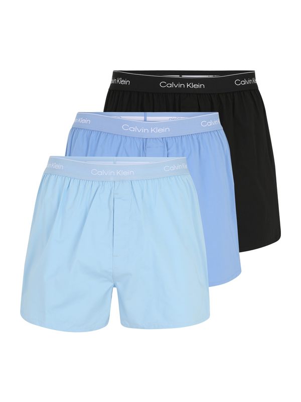 Calvin Klein Underwear Calvin Klein Underwear Boksarice  svetlo modra / meta / črna / bela
