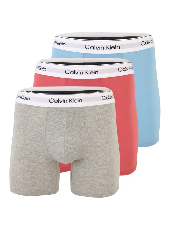 Calvin Klein Underwear Calvin Klein Underwear Boksarice  svetlo modra / pegasto siva / roza