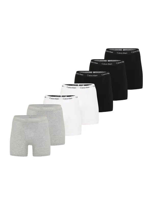 Calvin Klein Underwear Calvin Klein Underwear Boksarice  svetlo siva / črna / bela
