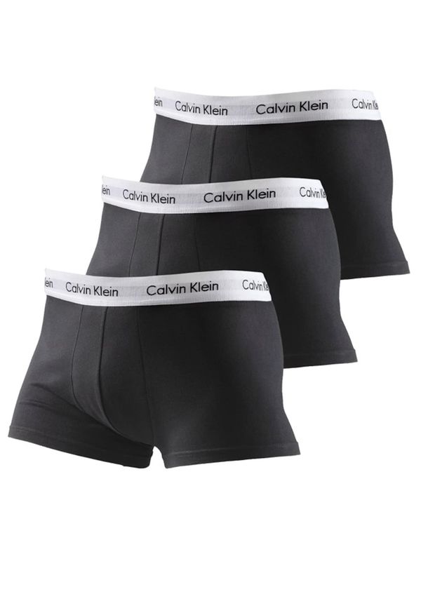 Calvin Klein Calvin Klein Underwear Boksarice  svetlo siva / črna / bela