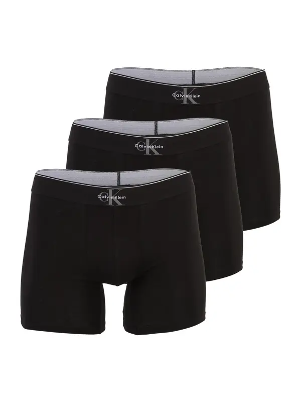 Calvin Klein Underwear Calvin Klein Underwear Boksarice  temno siva / črna / bela