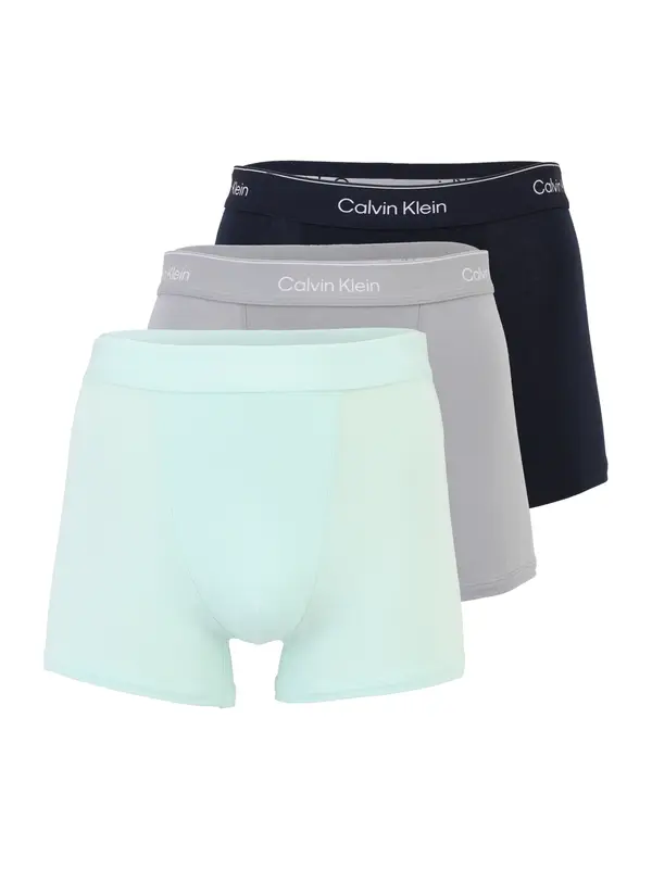 Calvin Klein Underwear Calvin Klein Underwear Boksarice  turkizna / siva / črna / bela