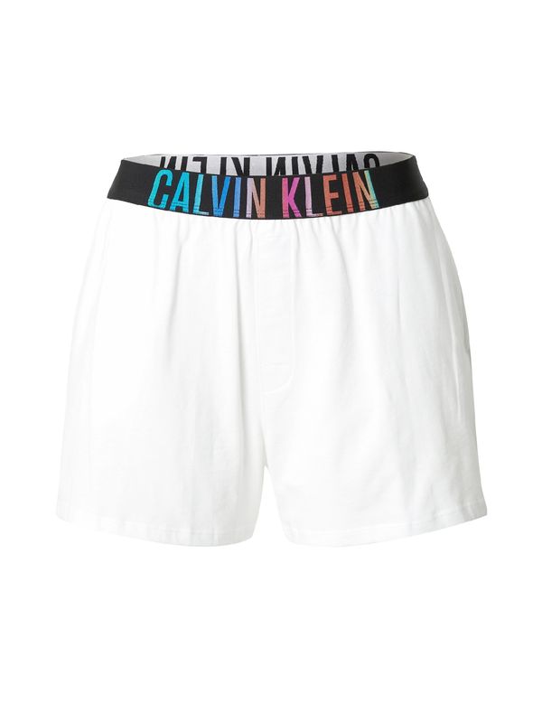 Calvin Klein Underwear Calvin Klein Underwear Hlače 'Power Pride'  črna / bela