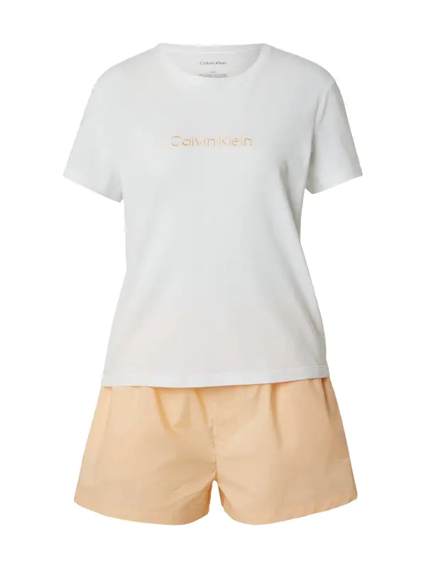 Calvin Klein Underwear Calvin Klein Underwear Kratke hlače za spanje  breskev / bela
