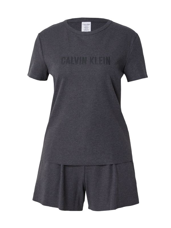 Calvin Klein Underwear Calvin Klein Underwear Kratke hlače za spanje 'Intense Power'  pegasto siva