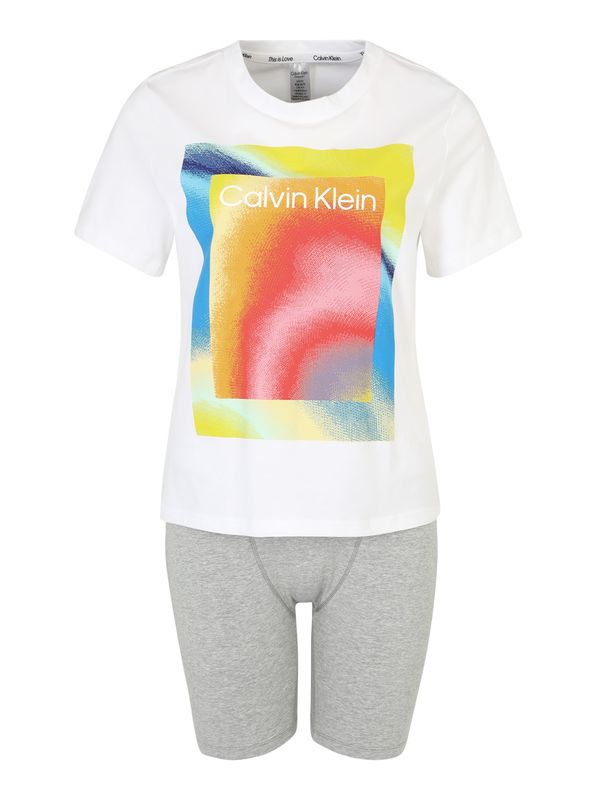 Calvin Klein Underwear Calvin Klein Underwear Kratke hlače za spanje 'Pride'  mešane barve / bela