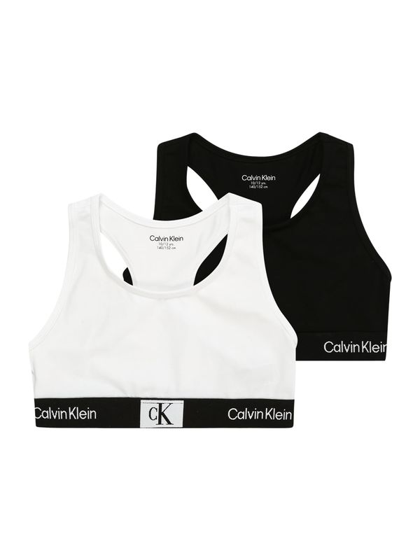Calvin Klein Underwear Calvin Klein Underwear Modrček  črna / bela
