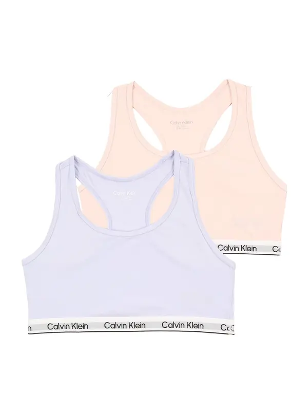 Calvin Klein Underwear Calvin Klein Underwear Modrček  pastelno lila / pastelno roza / črna / bela