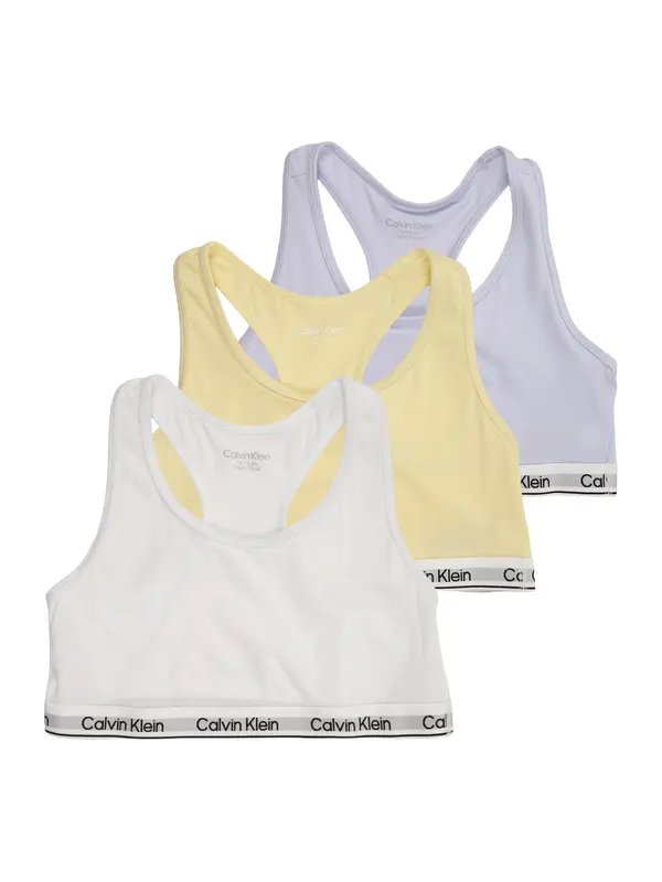 Calvin Klein Underwear Calvin Klein Underwear Modrček  rumena / sivka / črna / bela
