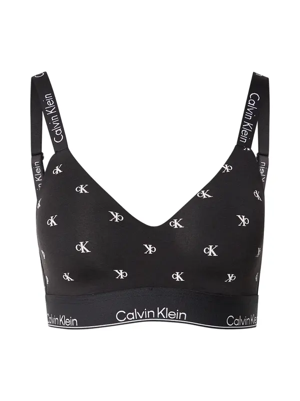 Calvin Klein Underwear Calvin Klein Underwear Nedrček  črna / bela