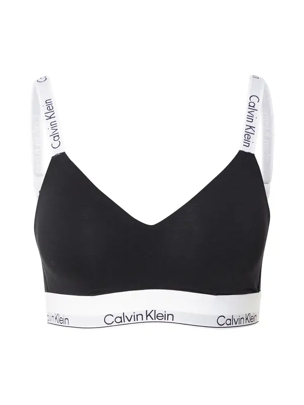 Calvin Klein Underwear Calvin Klein Underwear Nedrček  črna / bela