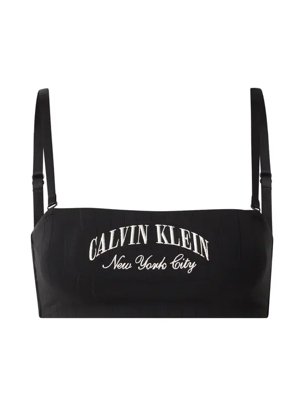 Calvin Klein Underwear Calvin Klein Underwear Nedrček  črna / bela