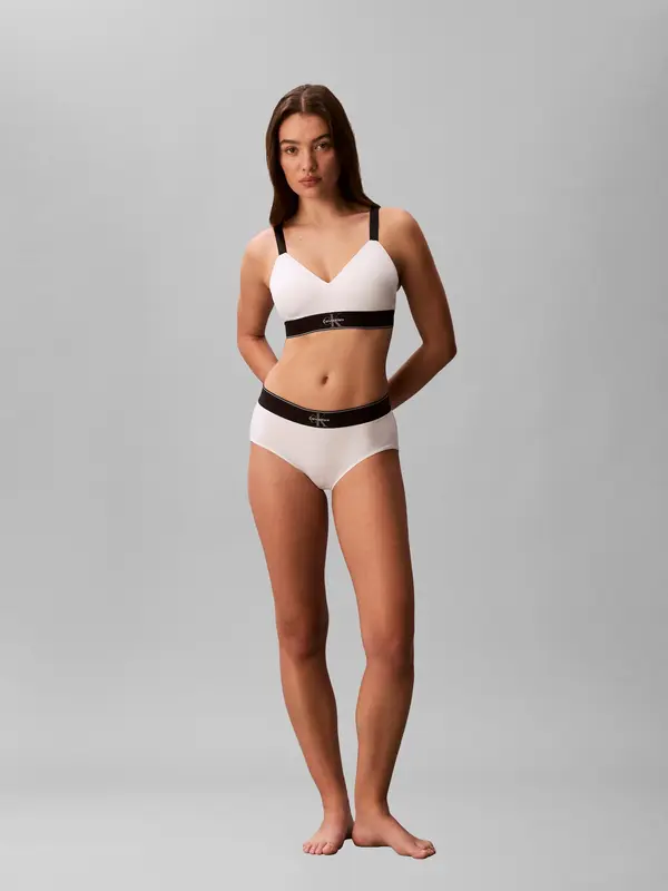 Calvin Klein Underwear Calvin Klein Underwear Nedrček  črna / bela