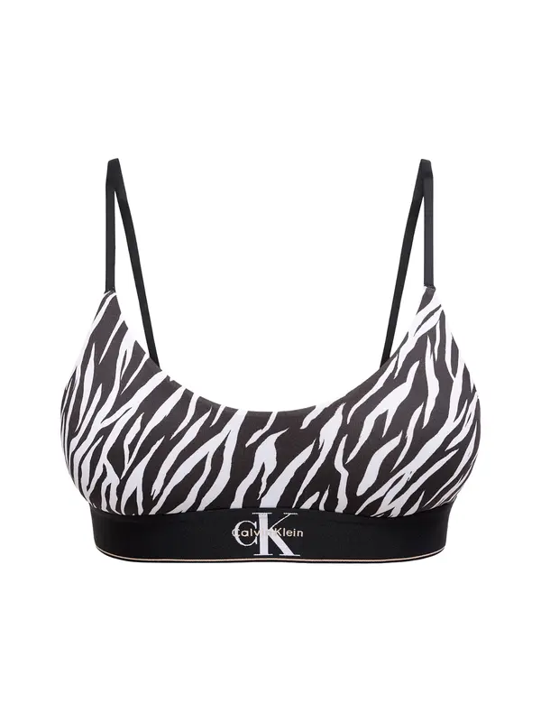 Calvin Klein Underwear Calvin Klein Underwear Nedrček  črna / bela