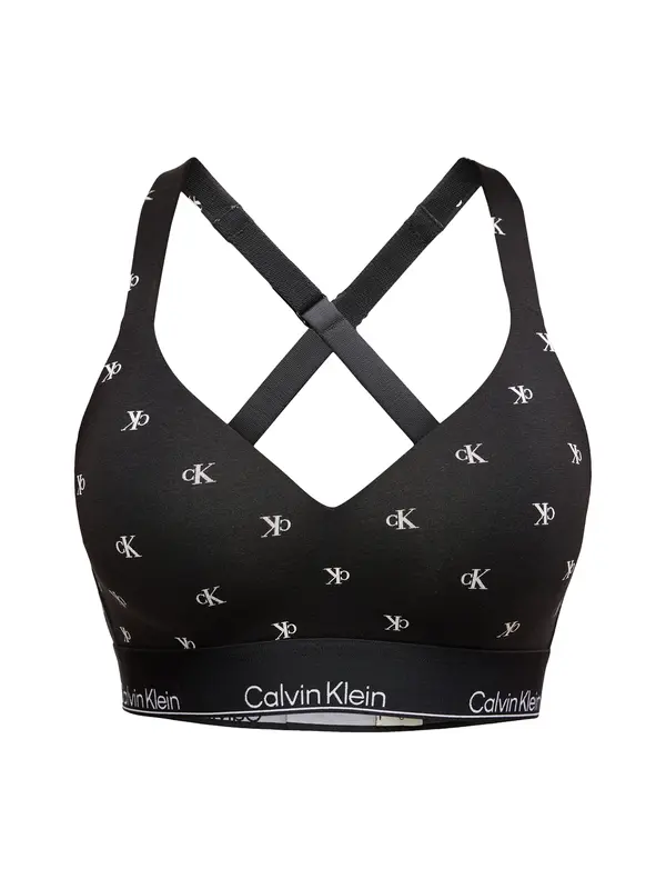 Calvin Klein Underwear Calvin Klein Underwear Nedrček  črna / bela