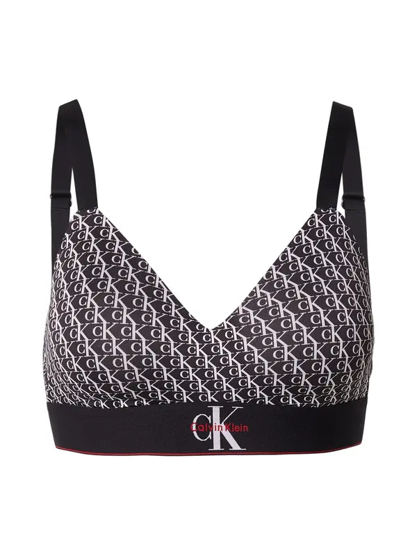 Calvin Klein Underwear Calvin Klein Underwear Nedrček  črna / bela