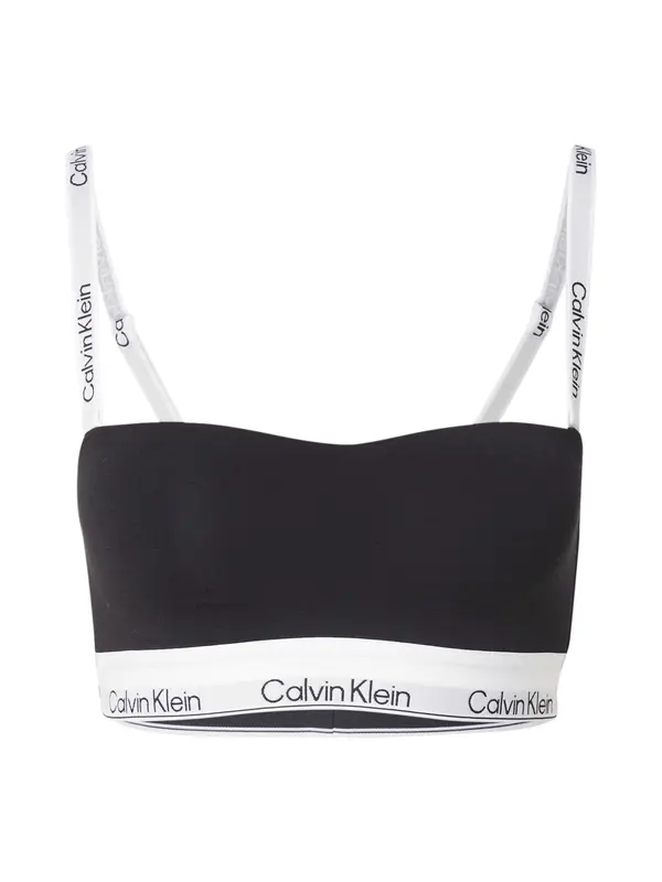 Calvin Klein Underwear Calvin Klein Underwear Nedrček  črna / bela