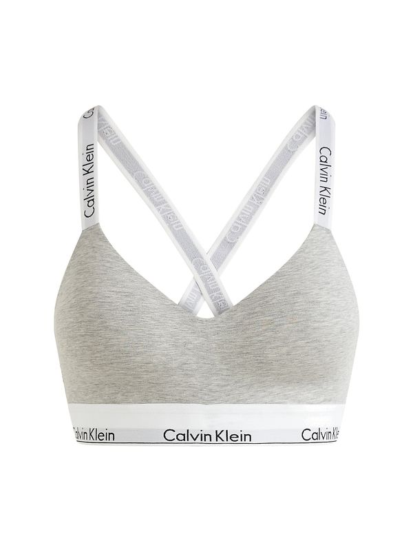 Calvin Klein Underwear Calvin Klein Underwear Nedrček  pegasto siva / črna / bela