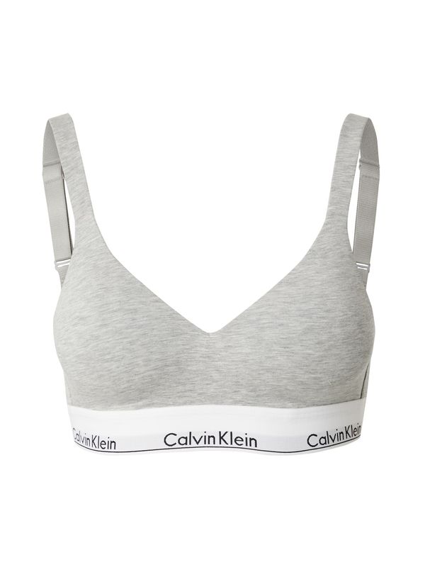 Calvin Klein Underwear Calvin Klein Underwear Nedrček  pegasto siva / črna / bela