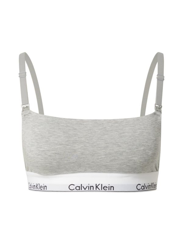 Calvin Klein Underwear Calvin Klein Underwear Nedrček  pegasto siva / črna / off-bela