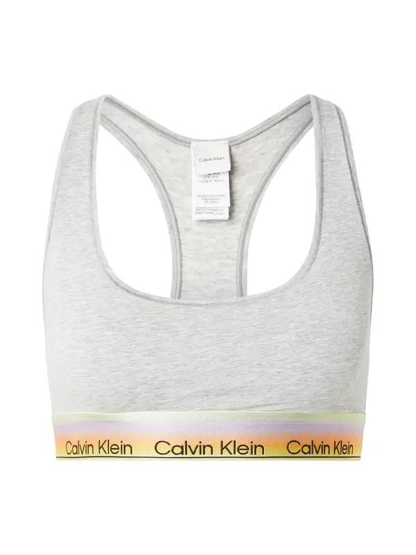 Calvin Klein Underwear Calvin Klein Underwear Nedrček 'Pride'  pegasto siva / svetlo zelena / oranžna / črna