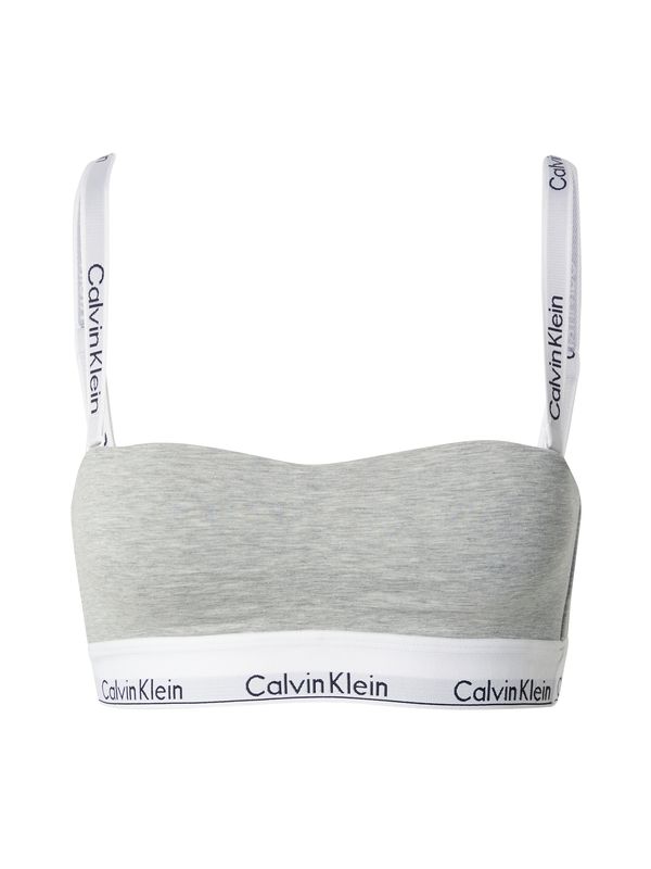 Calvin Klein Underwear Calvin Klein Underwear Nedrček  siva / bela