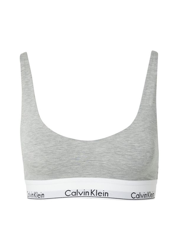 Calvin Klein Underwear Calvin Klein Underwear Nedrček  siva / bela