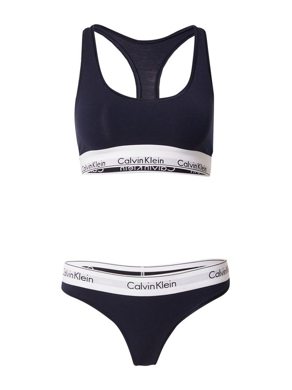 Calvin Klein Underwear Calvin Klein Underwear Seti perila  nočno modra / bela