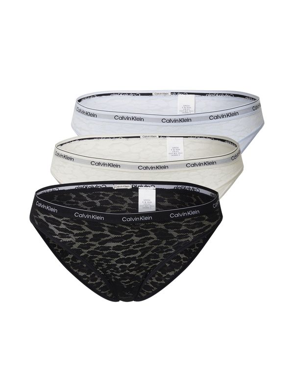 Calvin Klein Underwear Calvin Klein Underwear Spodnje hlačke  bež / črna / bela