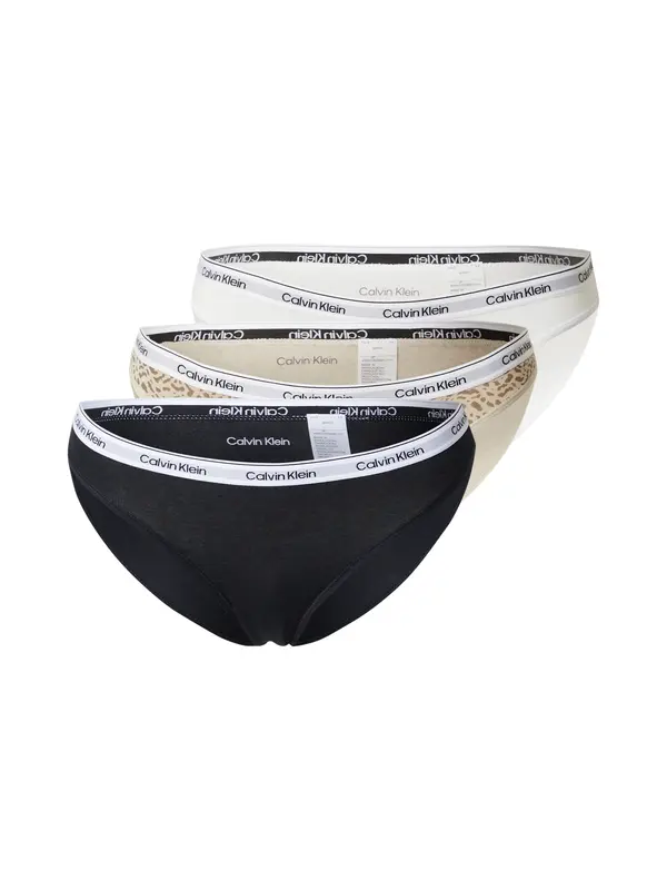 Calvin Klein Underwear Calvin Klein Underwear Spodnje hlačke  bež / rjava / črna / bela