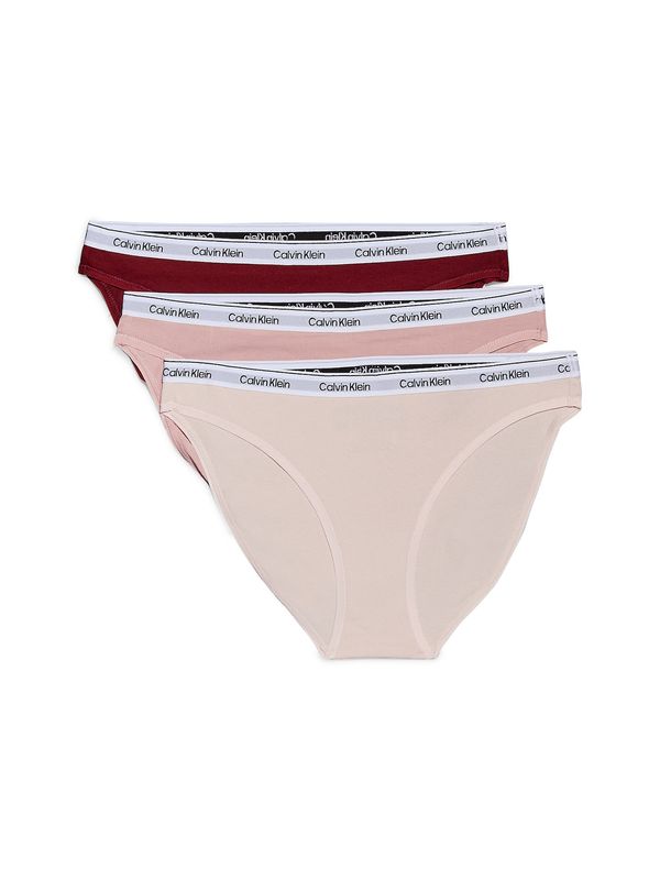 Calvin Klein Underwear Calvin Klein Underwear Spodnje hlačke  bež / roza / češnjevo rdeča / bela