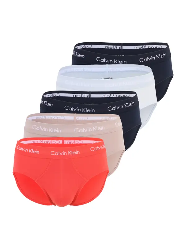 Calvin Klein Underwear Calvin Klein Underwear Spodnje hlačke  bež / temno modra / oranžna / bela