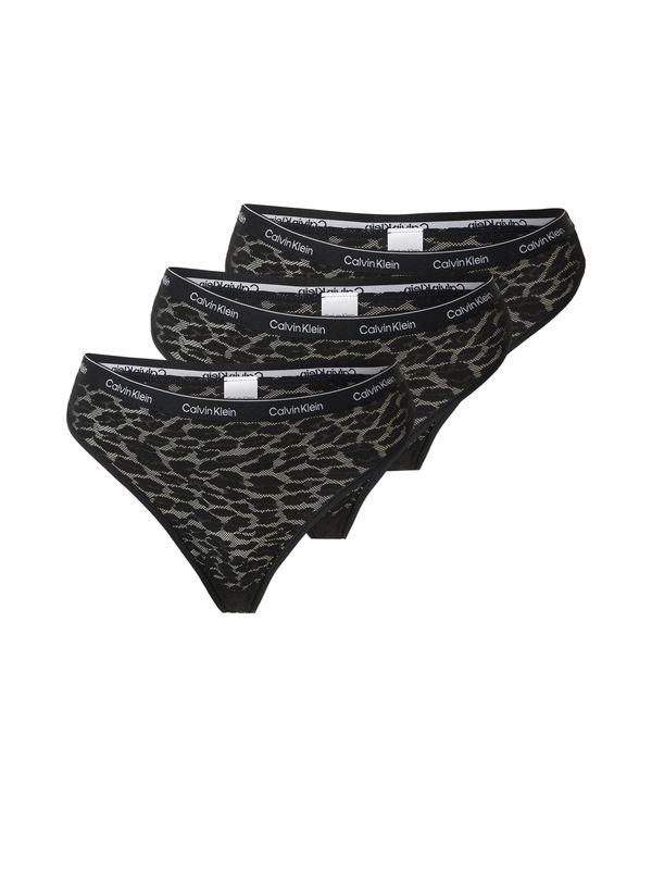 Calvin Klein Calvin Klein Underwear Spodnje hlačke  črna / bela