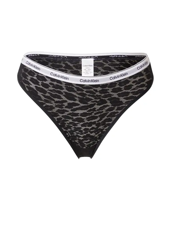 Calvin Klein Underwear Calvin Klein Underwear Spodnje hlačke  črna / off-bela