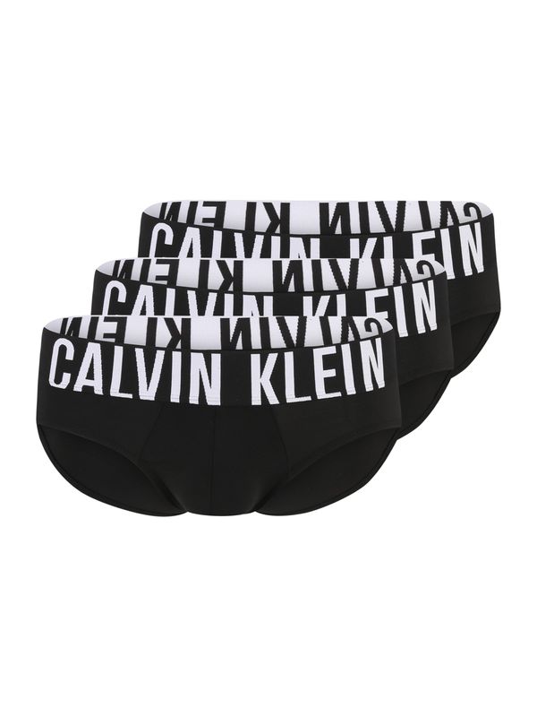 Calvin Klein Underwear Calvin Klein Underwear Spodnje hlačke 'Intense Power'  črna / bela