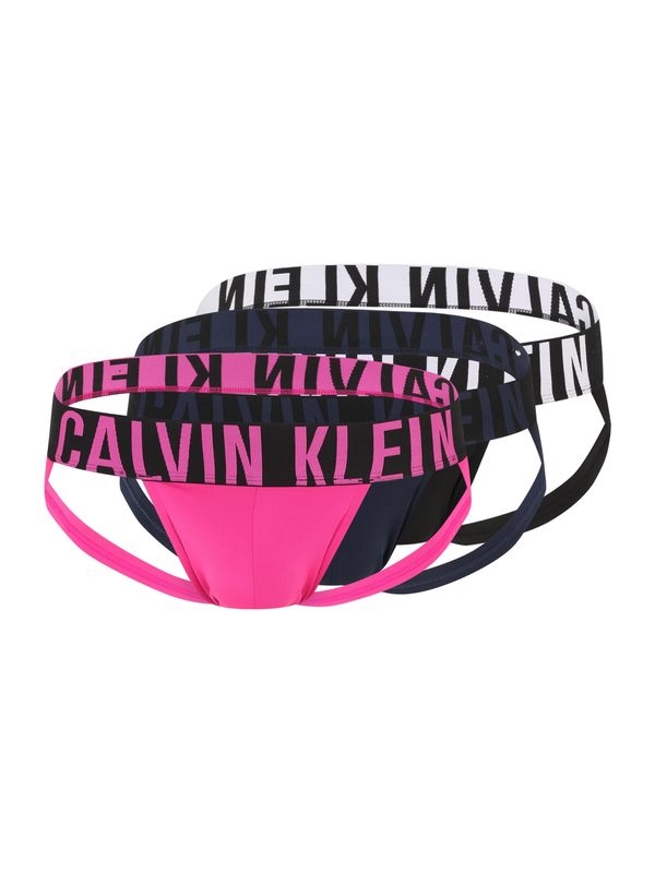 Calvin Klein Underwear Calvin Klein Underwear Spodnje hlačke 'Jock'  marine / roza / črna / bela