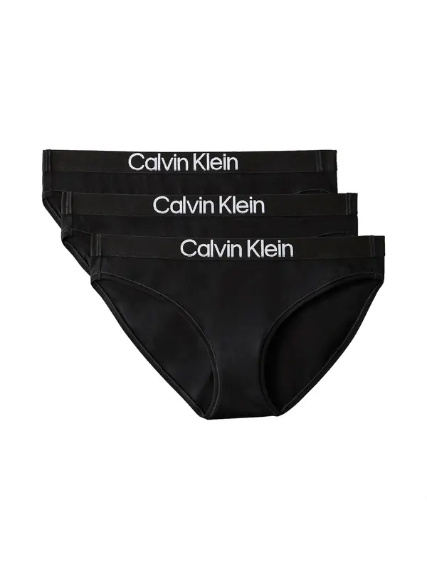 Calvin Klein Underwear Calvin Klein Underwear Spodnje hlačke 'Maximum Cotton'  črna / bela