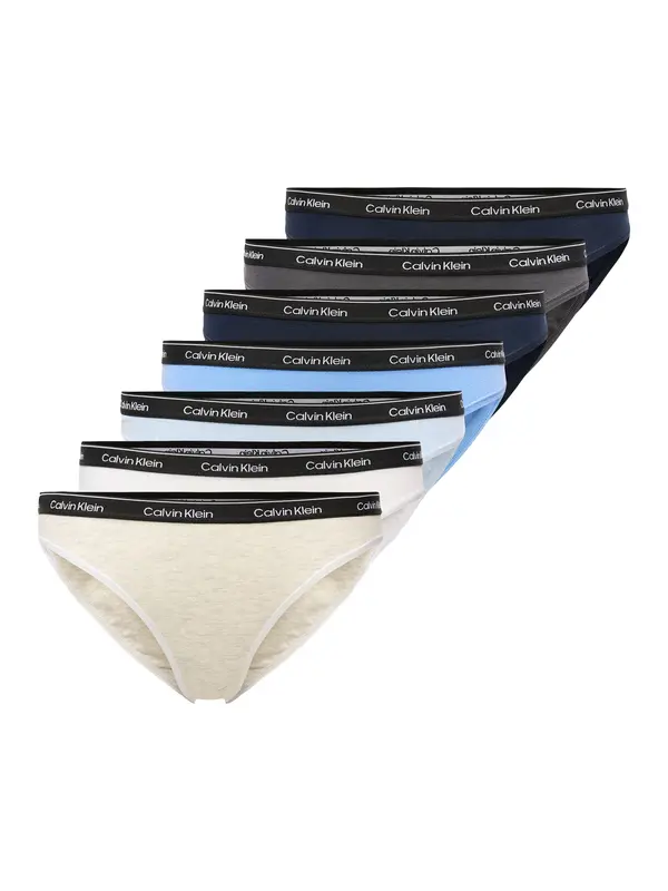 Calvin Klein Underwear Calvin Klein Underwear Spodnje hlačke  mornarska / nebeško modra / svetlo modra / temno siva / volneno bela / pegasto bela