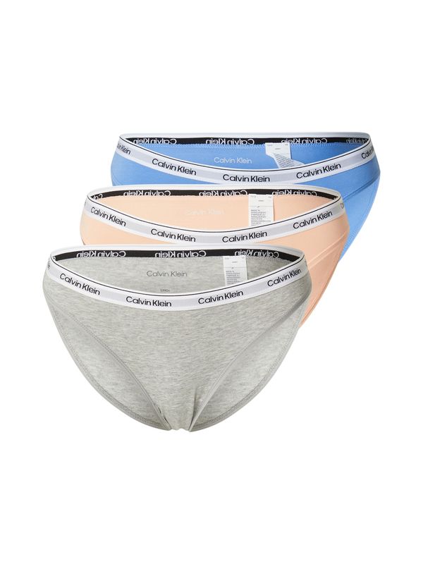 Calvin Klein Underwear Calvin Klein Underwear Spodnje hlačke  nebeško modra / pegasto siva / marelica / črna
