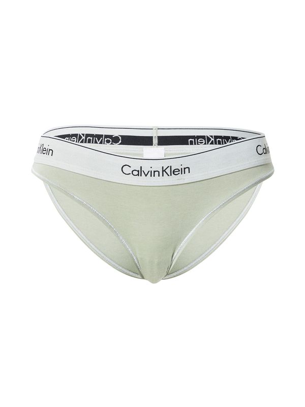 Calvin Klein Underwear Calvin Klein Underwear Spodnje hlačke  pastelno zelena / črna / off-bela