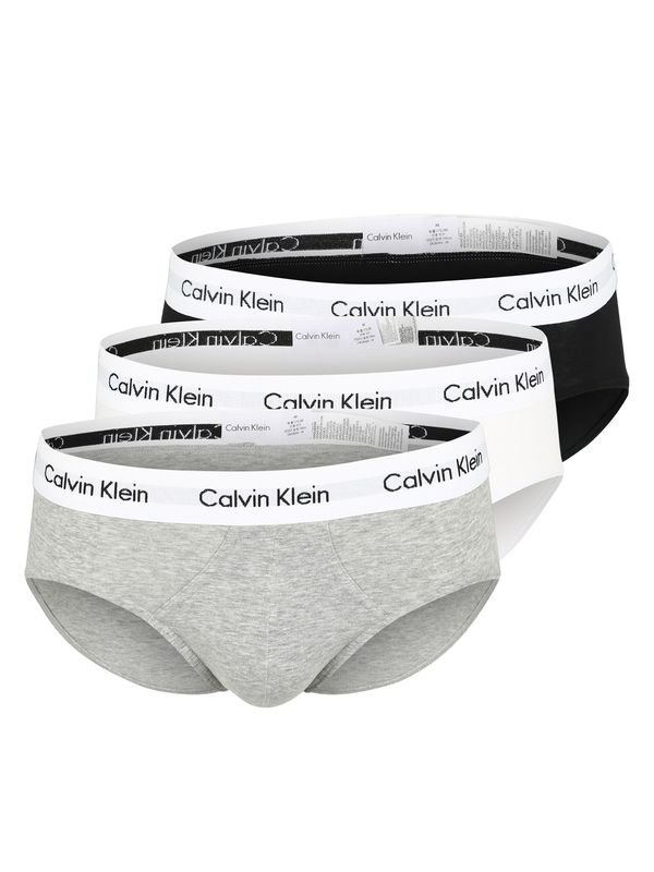 Calvin Klein Underwear Calvin Klein Underwear Spodnje hlačke  pegasto siva / črna / bela