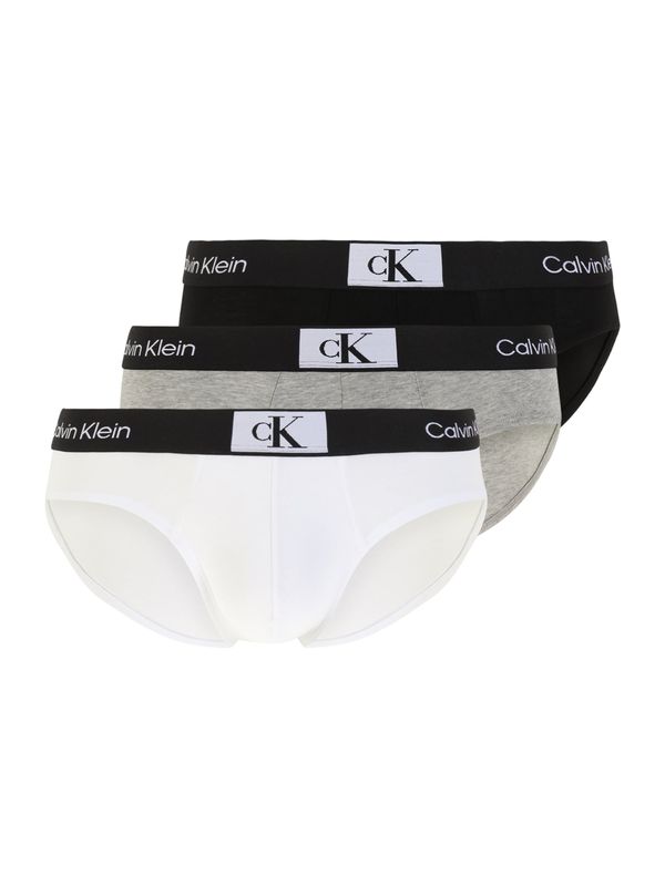 Calvin Klein Underwear Calvin Klein Underwear Spodnje hlačke  pegasto siva / črna / bela