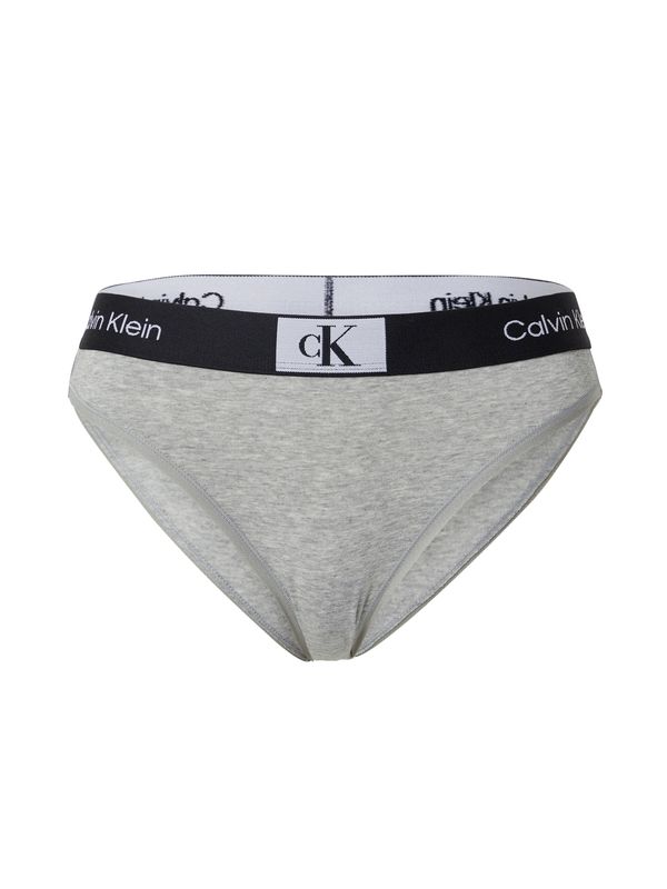 Calvin Klein Underwear Calvin Klein Underwear Spodnje hlačke  pegasto siva / črna / off-bela
