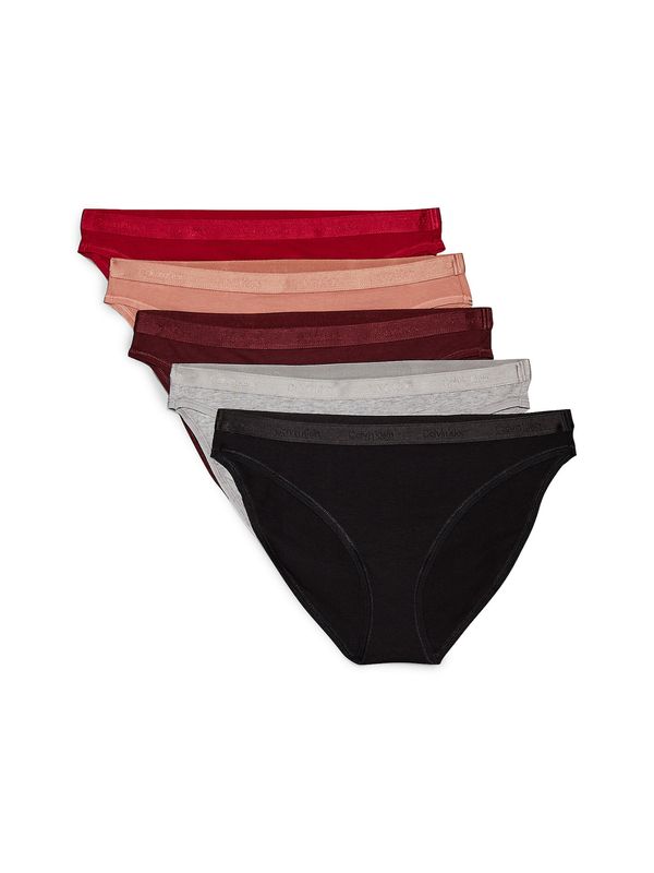 Calvin Klein Underwear Calvin Klein Underwear Spodnje hlačke  pegasto siva / losos / rdeča / burgund / črna