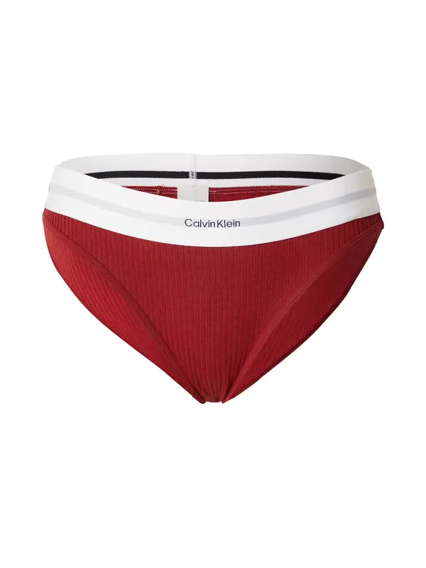 Calvin Klein Underwear Calvin Klein Underwear Spodnje hlačke  rdeča / bela