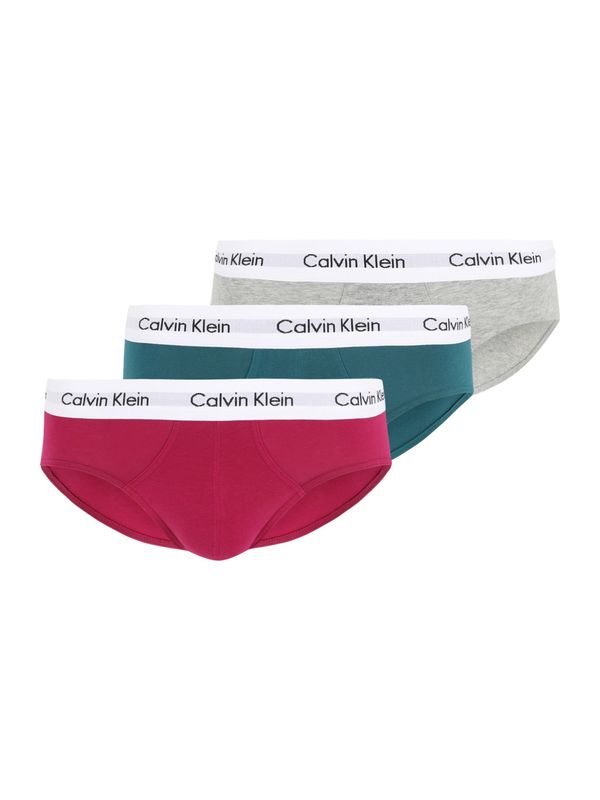 Calvin Klein Underwear Calvin Klein Underwear Spodnje hlačke  siva / smaragd / rdeča / bela