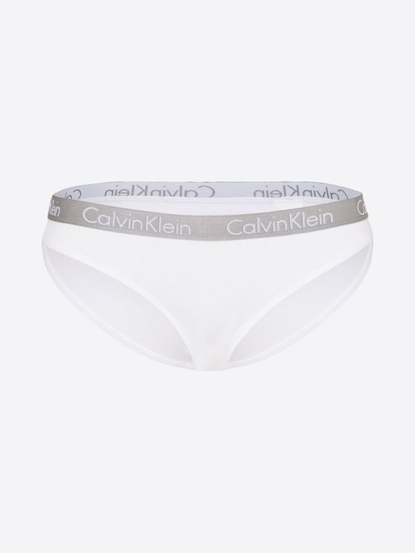 Calvin Klein Underwear Calvin Klein Underwear Spodnje hlačke  srebrno-siva / bela