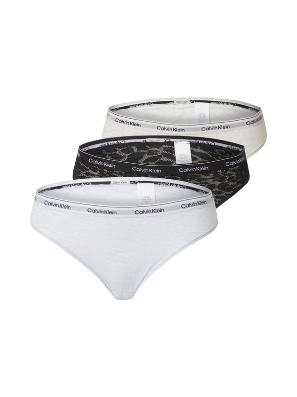 Calvin Klein Underwear Calvin Klein Underwear Spodnje hlačke  svetlo bež / siva / črna / bela