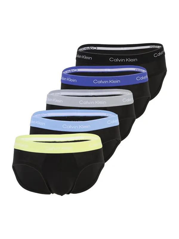 Calvin Klein Underwear Calvin Klein Underwear Spodnje hlačke  svetlo modra / rumena / črna / bela
