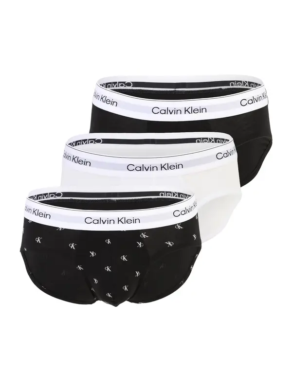 Calvin Klein Underwear Calvin Klein Underwear Spodnje hlačke  svetlo siva / črna / off-bela